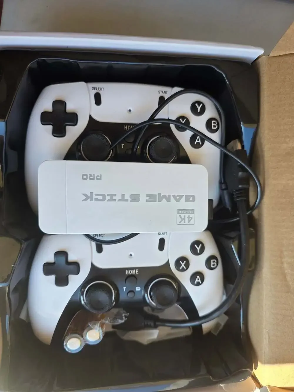 2.4G Wireless 4K Ultra HD Game Stick Pro with Dual Controllers